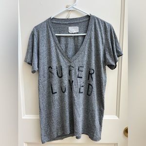 Current Elliot Super Loved V Neck Shirt